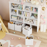 Toy Storage Organizer, Large Toy Organizers and Storage with 4 Movable Drawers