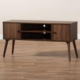 Baxton Studio TV Stands, One Size, Walnut