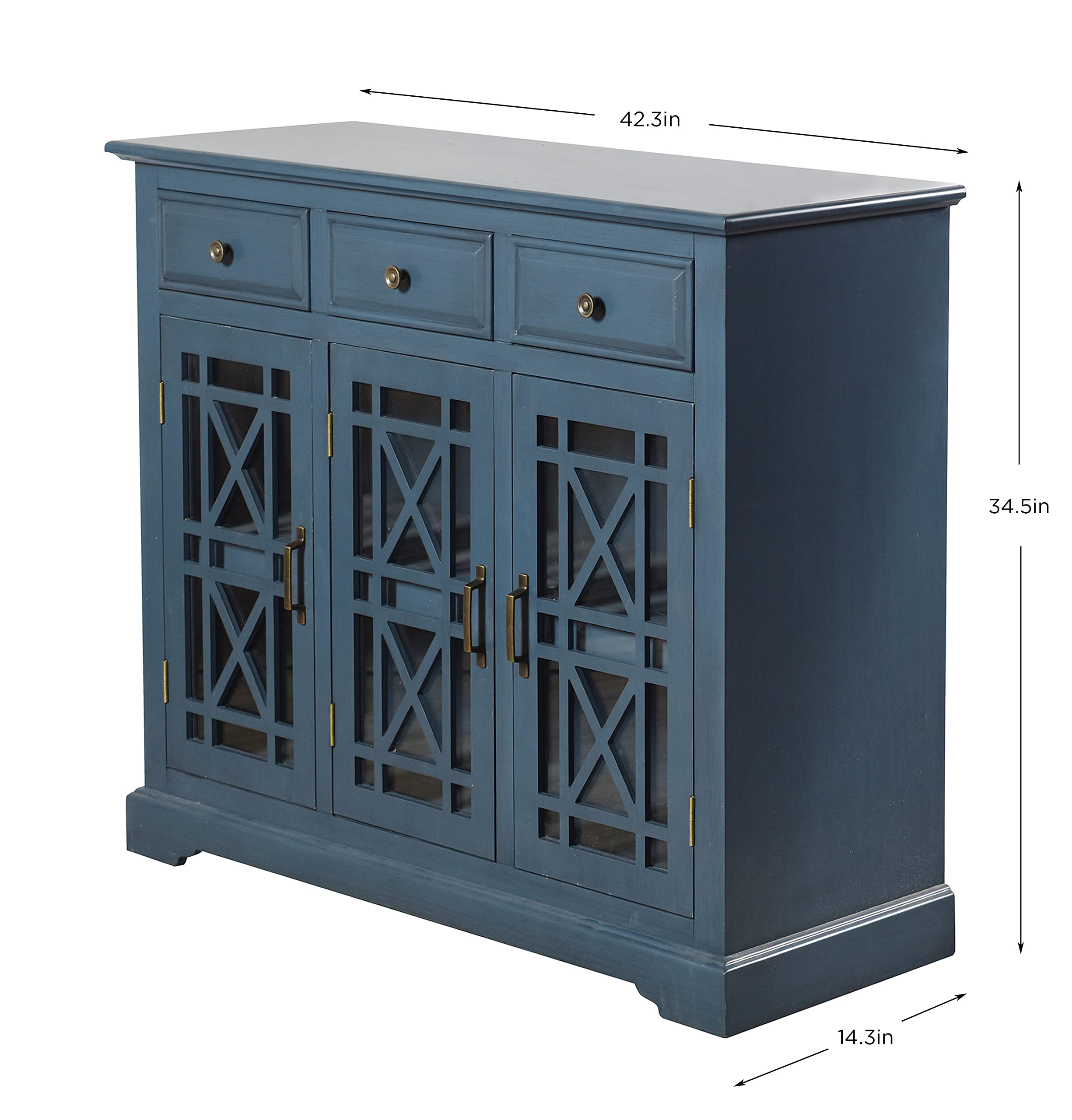 Archer Ridge Sideboard, Navy Blue