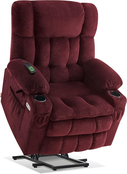 LiftLuxe Dual Motor Power Recliner – Massage, USB & Cup Holders