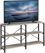 TV Stand for TV up to 65 Inch, 55 Inch Media Console Table with 3-Tier Storage