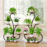VerdantGlow 59" - 7 Tier Plant Stand with Grow Light