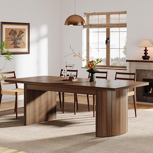 78.7" Extra Long Dining Table for 6-8 People