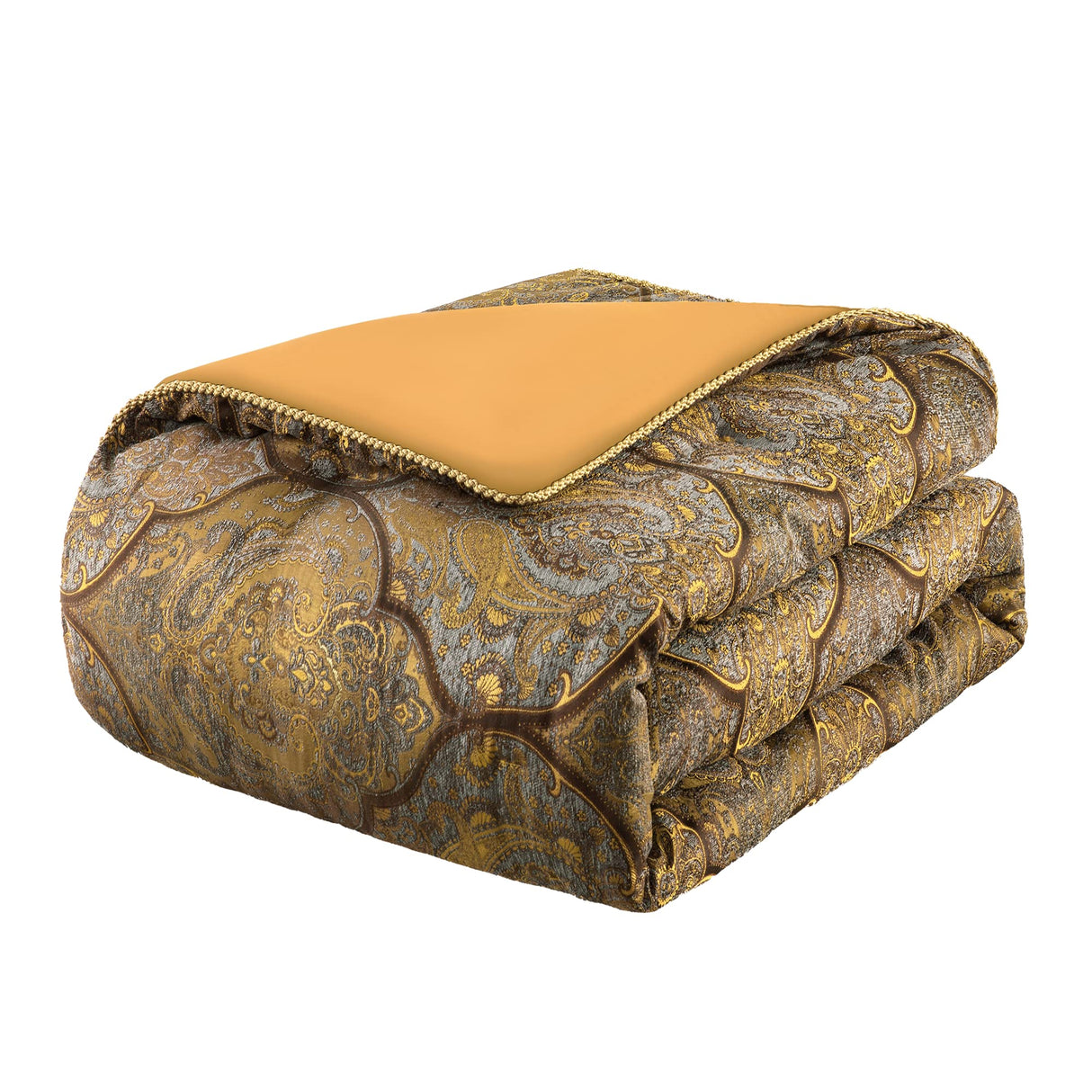 Jacquard Comforter Set-9 Piece, Luxury Classic Antique Comforter Set King