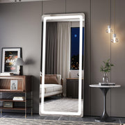 71" x 28" LED Full Length Mirror - Lighted Floor Standing & Wall Mount