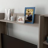 Beginnings Wall System TV Credenza, L: 66.3" x W: 15.51" x H: 58.5"