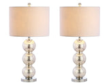 JYL1070B-SET2 Set of 2 Table Lamps Bella 27" Glass Triple-Sphere LED Table Lamp