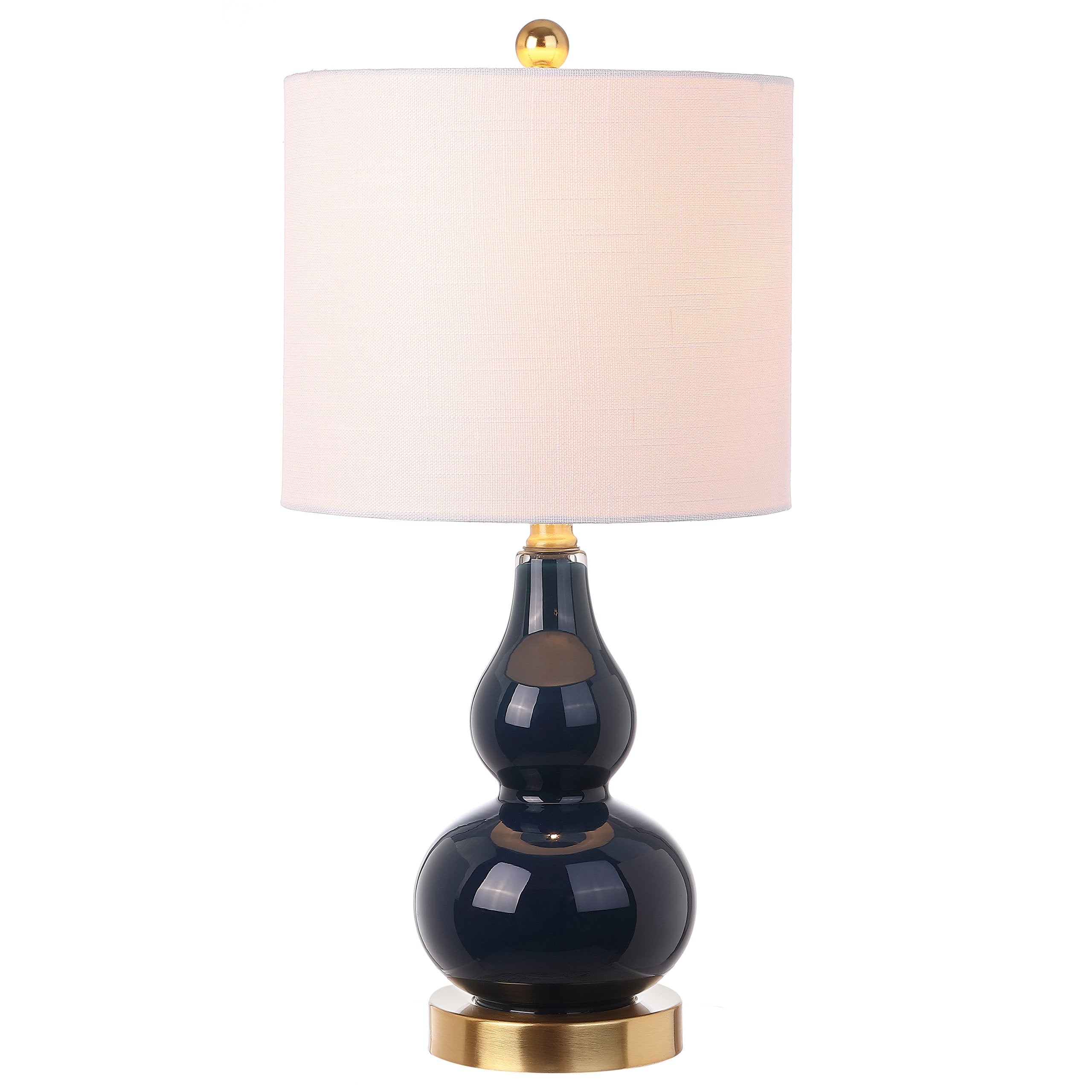 JYL1028F Anya 20.5" Mini Glass LED Table Lamp, Transitional, Glam, Midcentury, Modern,