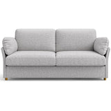 Loveseat Sofa Couch, 70" Grey Couch, Modern Comfy Couch with Deep Seat Cushion,