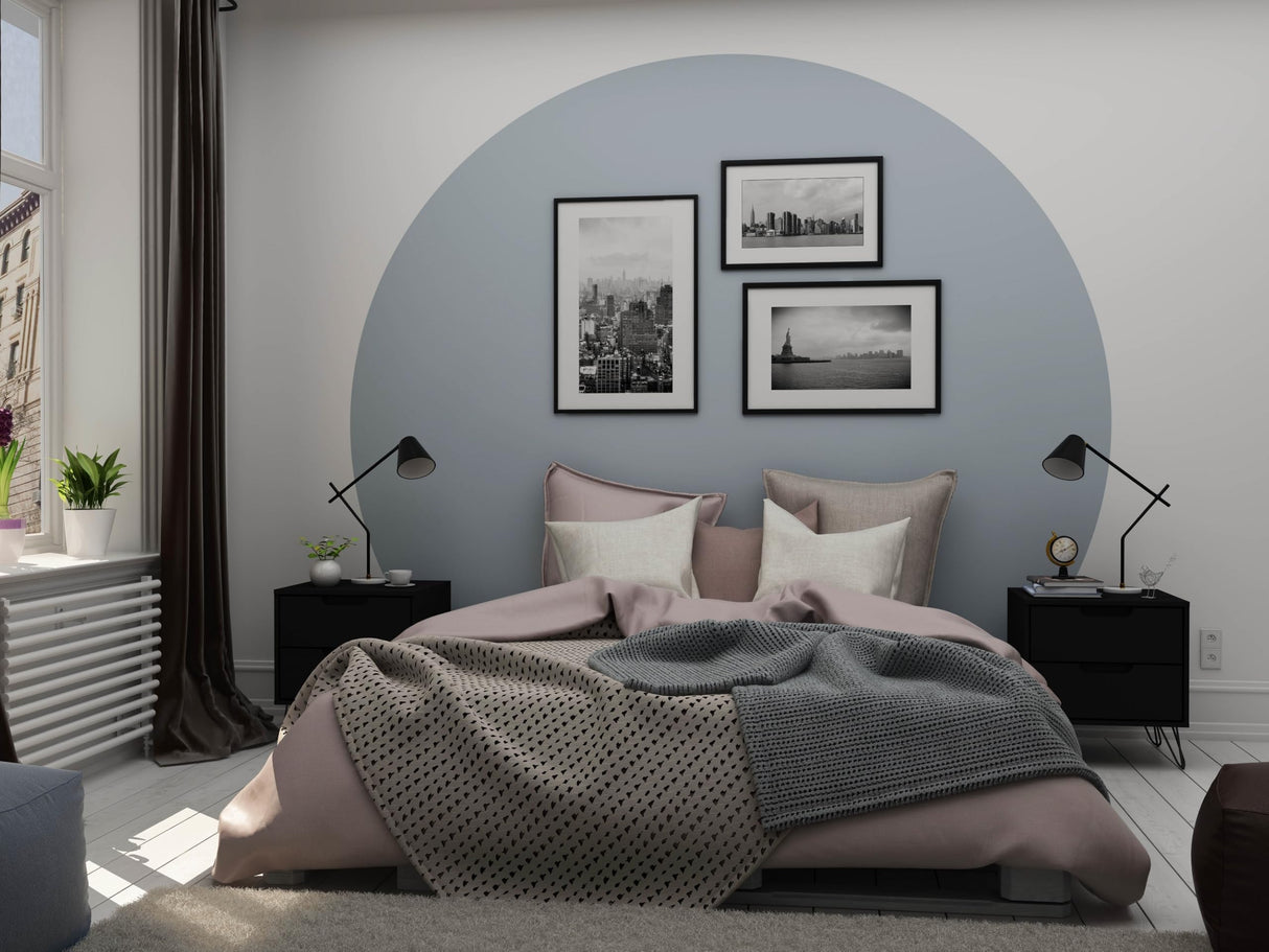 Manhattan Comfort Rockefeller Nightstand with Drawers, Mid Century Modern Bedside Table, Minimalist Display and Storage Organizer, Ideal for Bedroom and Living Room, Black