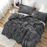 Snowball Double Chunky Bunny - Coma Inducer® Oversized Queen Comforter Set