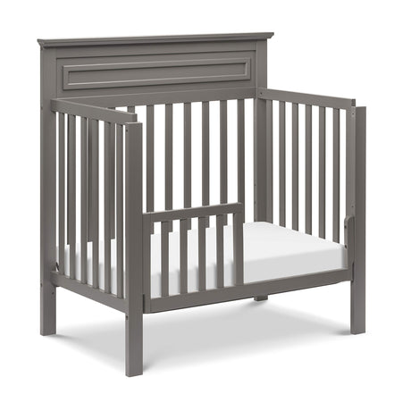 Autumn 4-in-1 Convertible Mini Crib in Slate, Greenguard Gold Certified