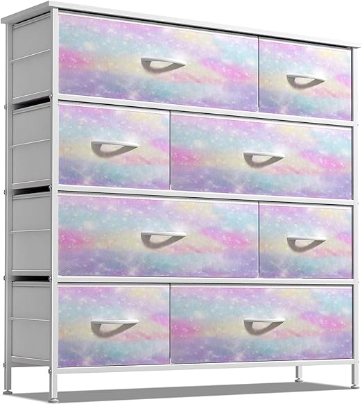 Dresser with 8 Drawers - Furniture Storage Chest for Kid’s, Teens, Bedroom