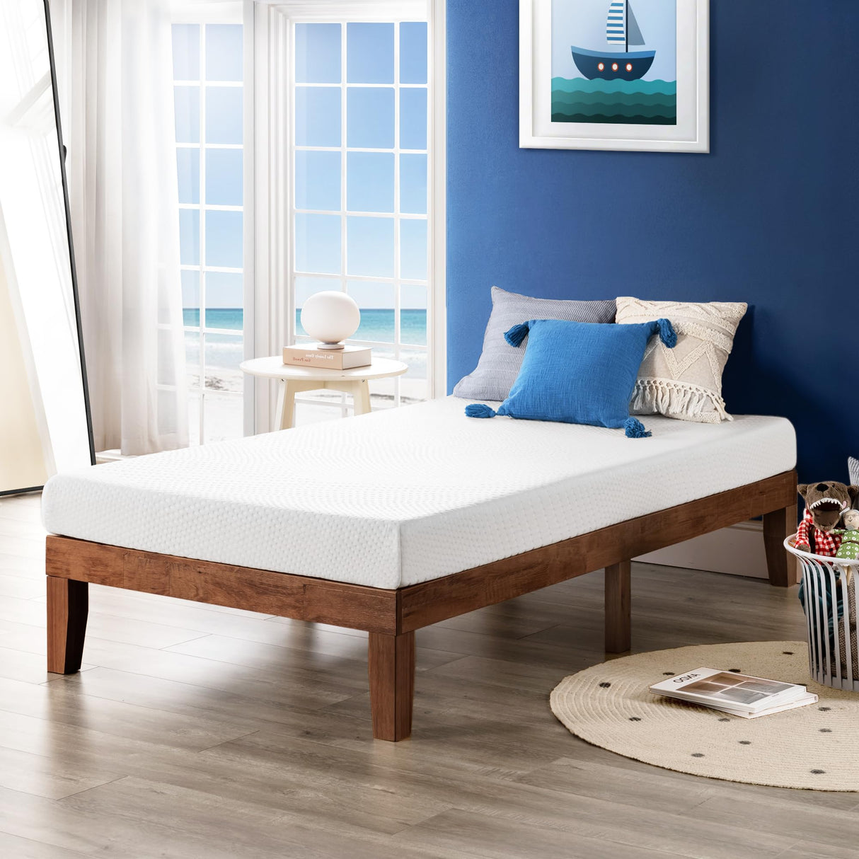 Best Price Mattress 5 Inch Twin Mattress, Cooling Gel Memory Foam Mattress