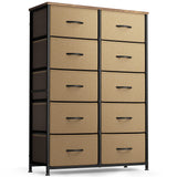 Dresser Organizer, Chest of Drawers-Dresser for Bedroom, Hallway, Entryway, Closets,