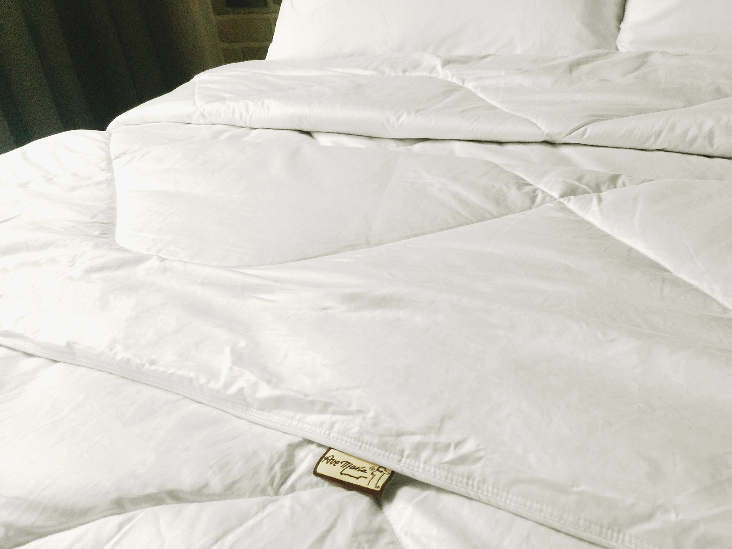 Alternative Duvet Comforter 100% Peruvian Alpaca Wool Fill - All-Season Hypoallergenic Thermal Control - All natural sustainable, King/Cal King