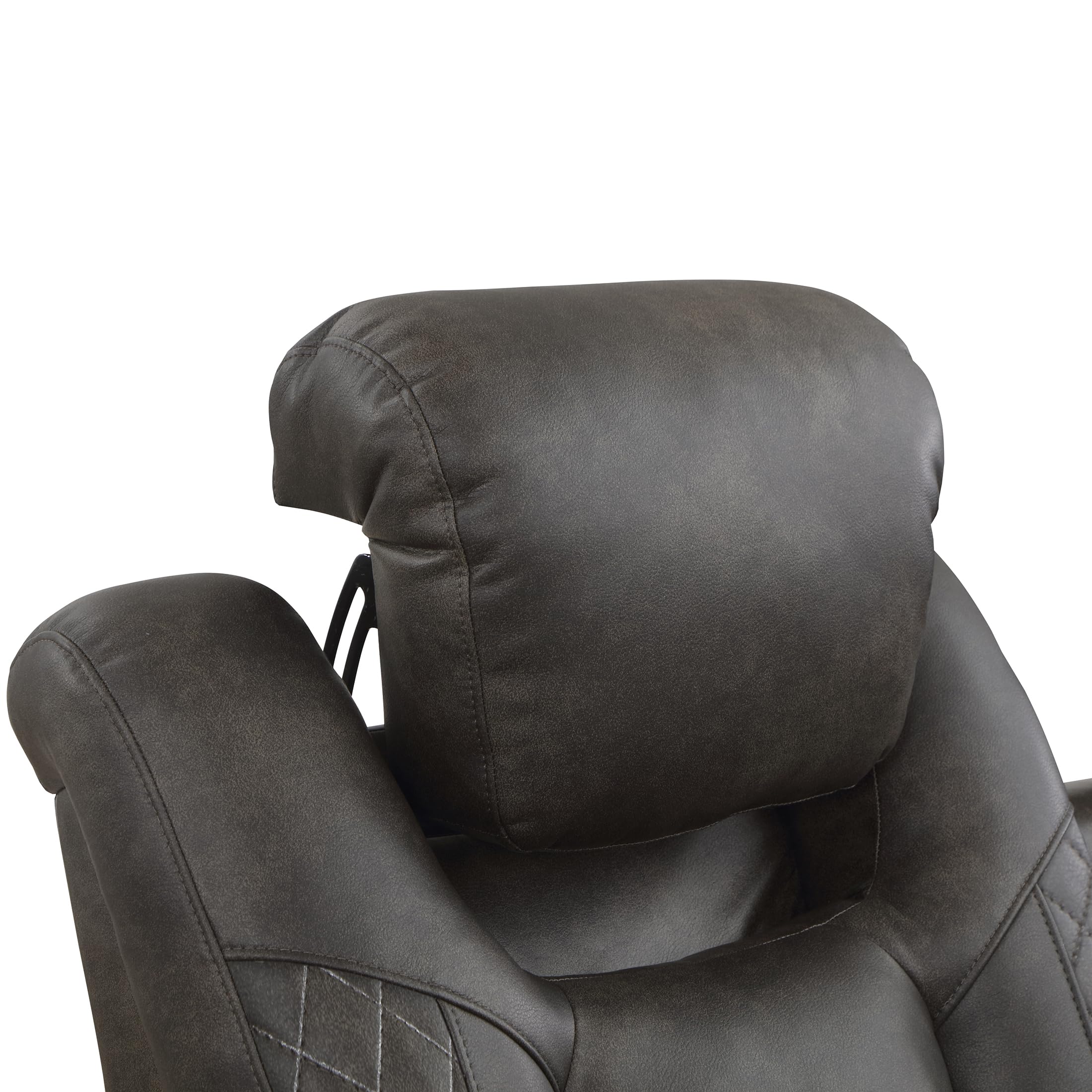 LumiLuxe Power Recliner Chair – Storage Arms, USB, LED & Power Headrest
