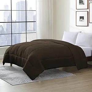 Twin Comforter - Lightweight & Extra Soft Down Alternative Bedding - All-Season Comfortable Bed