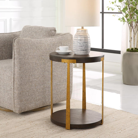 Palisade - Side Table-24 Inches Tall and 19 Inches Wide