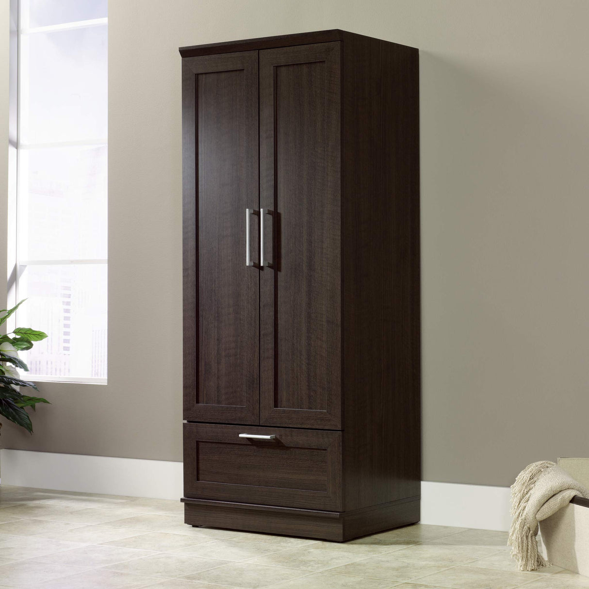 HomePlus Wardrobe/Pantry cabinets, L: 28.98" x W: 20.95" x H: 71.18"