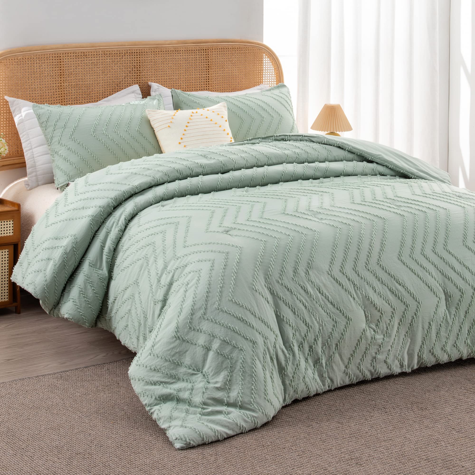 Sage Green California King Comforter Set