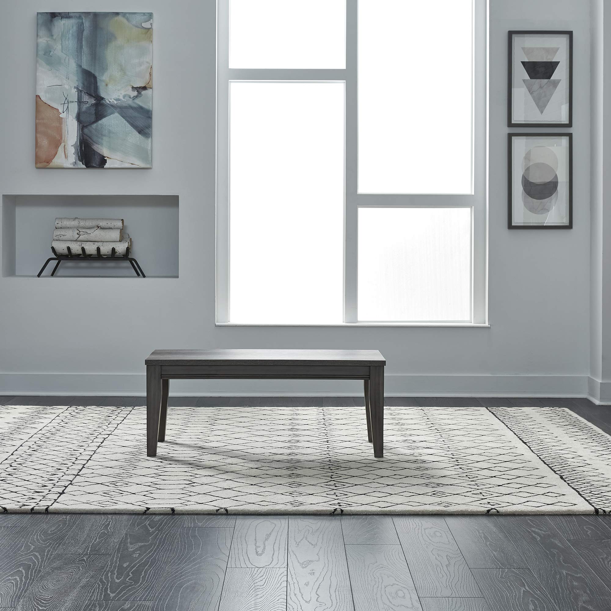 Tanners Creek Bench,  Medium Gray