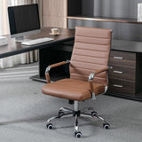 Okeysen Office Desk Chair, Ergonomic Leather Modern Conference Room Chairs