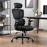 Home Office Ergonomic, Executive Mesh Office Desk Chair with Wheels, Swivel Computer