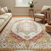 5x7 Area Rugs Non Slip 5x7 Rug Low Pile Rug Floor Carpet Distressed Printed Area Rug