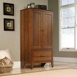 Carson Forge Armoire, Washington Cherry finish