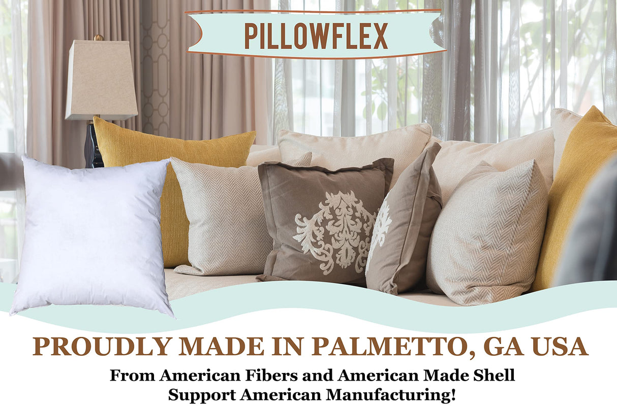 Synthetic Down Alternative Pillow Inserts for Shams - Comfy Pillows