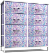 Dresser with 8 Drawers - Furniture Storage Chest Tower Unit for Bedroom, Hallway