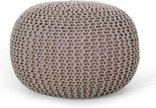 Nahunta Pouf, Navy Blue