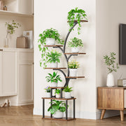 Plant Stand Indoor with Grow Light, 8-Tiered Tall Plant Stands for Indoor Plants Multiple