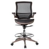 Waylon Mid-Back Mesh Office Chair with Adjustable Foot Ring