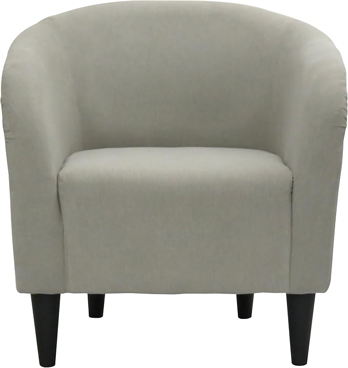 Lilian Club Chair, Platinum Silver