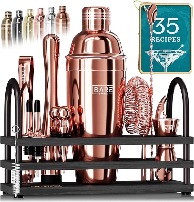 Mixology Bartender Kit Bar Set | 14-Piece Cocktail Shaker Set