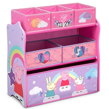 & Store 6 Bin Toy Storage Organizer, Disney Princess