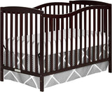 Chelsea 5-In-1 Convertible Crib In Cherry, JPMA Certified