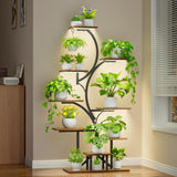VineGlow 9-Tier Plant Stand with Grow Lights