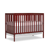 Synergy 5-In-1 Convertible Crib In Cherry, Greenguard Gold Certified