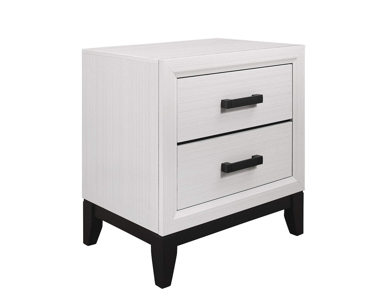 USA Nightstand, White