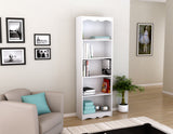 Hawthorn 72-Inch Tall Bookcase, Frost White