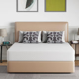 6/8/10/12 inch Gel Memory Foam Mattress for Cool Sleep & Pressure Relief, Medium Firm