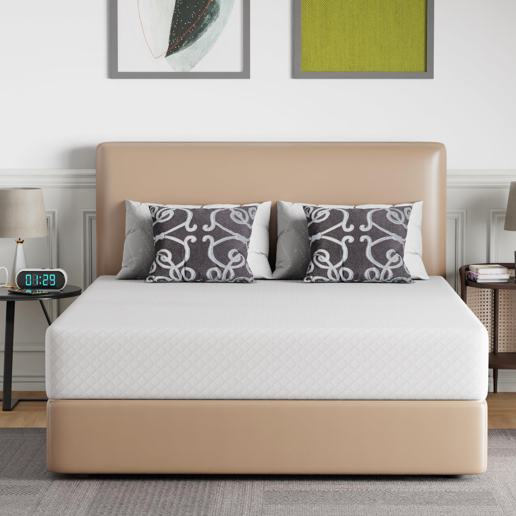 Foam Mattress for Cool Sleep & Pressure Relief