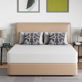 6/8/10/12 inch Gel Memory Foam Mattress for Cool Sleep & Pressure Relief, Medium Firm