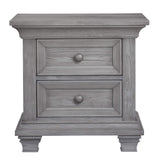 Westport 2 Drawer Nightstand, Dusk Gray