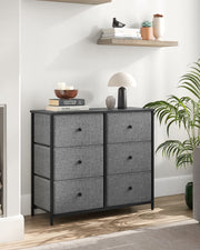 6-Drawer Dresser and 4-Drawer Chest Bundle