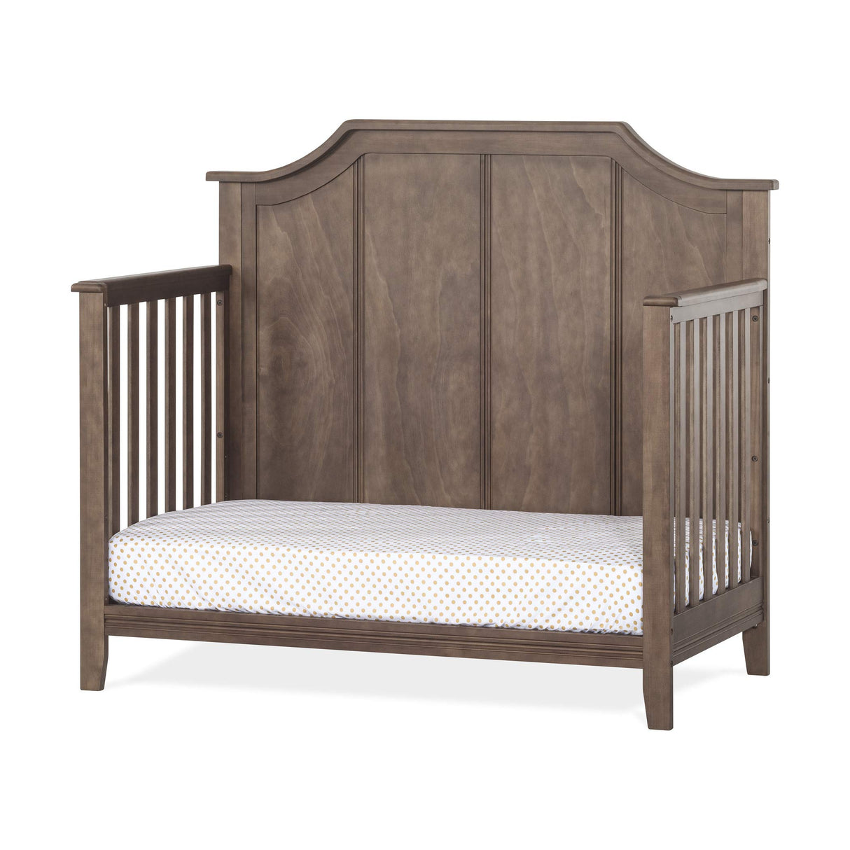 Rylan 4-in-1 Convertible Crib, Baby Crib Converts to Day Bed, Toddler Bed and Full Size Bed,