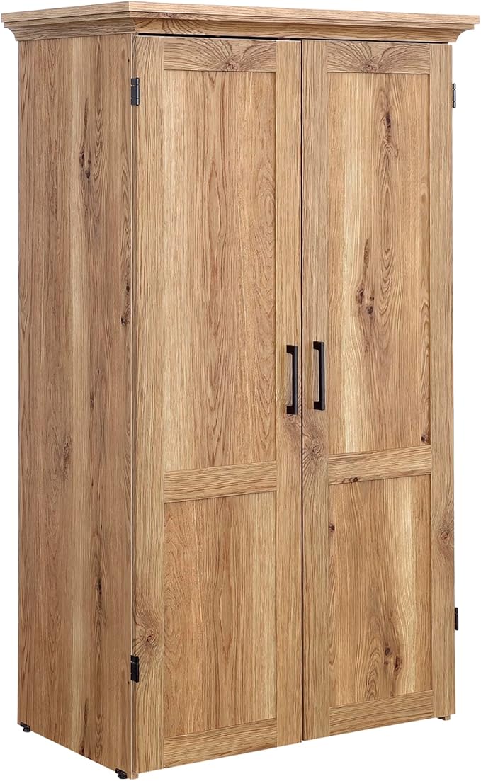 Miscellaneous Storage Craft & Sewing Armoire, L: 35.11" x W: 21.81" x H: 61.58"